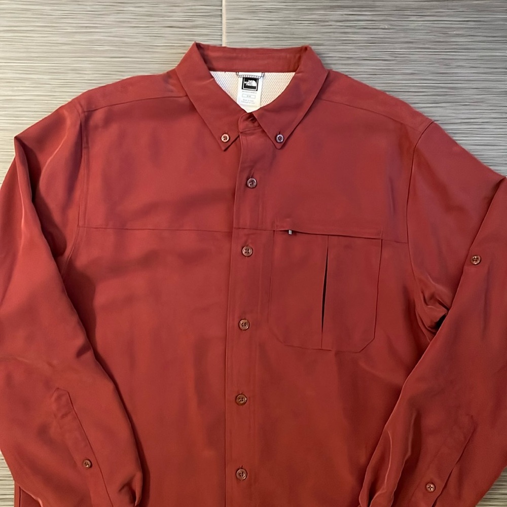 North Face ACCX Button Down‎ Hiking Shirt - Picture 2 of 12